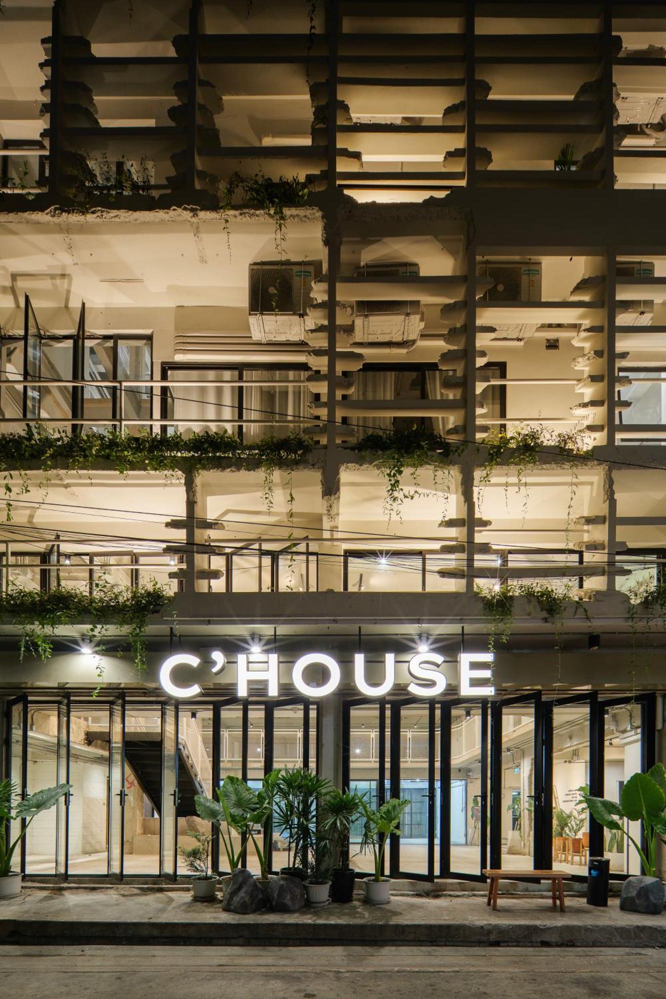 C'House Bangkok Vandrarhem Exteriör bild